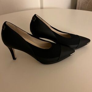 Cole Haan, black, size 8B, 3 inch heel pump. Never worn.